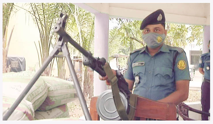 হামলা ঠেকাতে সিলেটের সব থানায় বসলো ‘মেশিনগান পোস্ট’